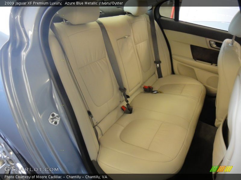 Azure Blue Metallic / Ivory/Oyster 2009 Jaguar XF Premium Luxury
