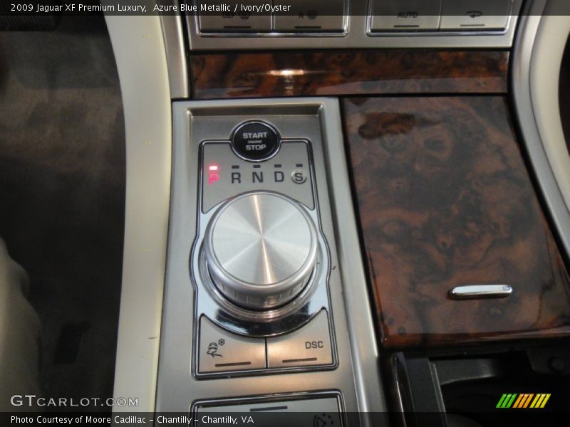 Azure Blue Metallic / Ivory/Oyster 2009 Jaguar XF Premium Luxury