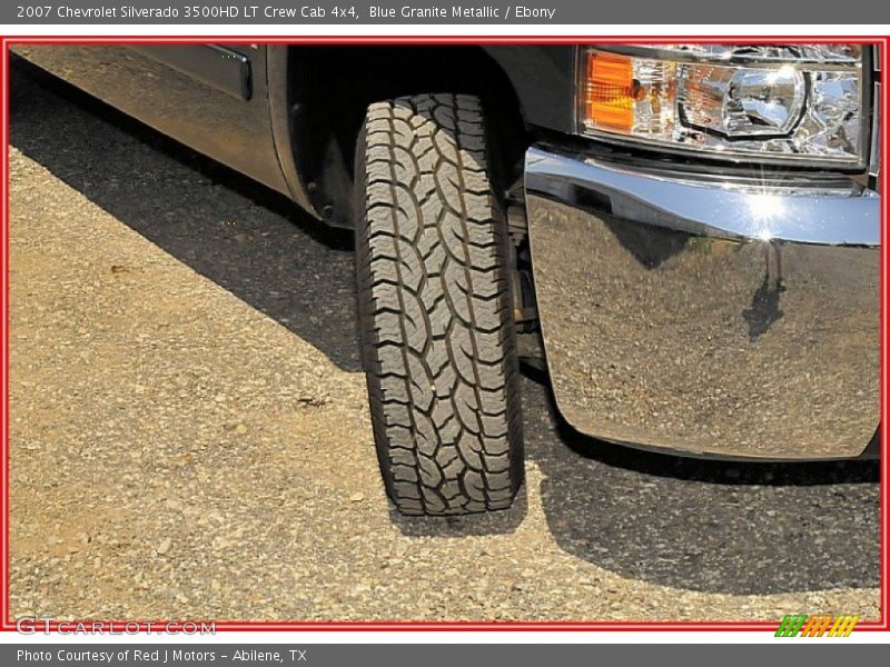 Blue Granite Metallic / Ebony 2007 Chevrolet Silverado 3500HD LT Crew Cab 4x4