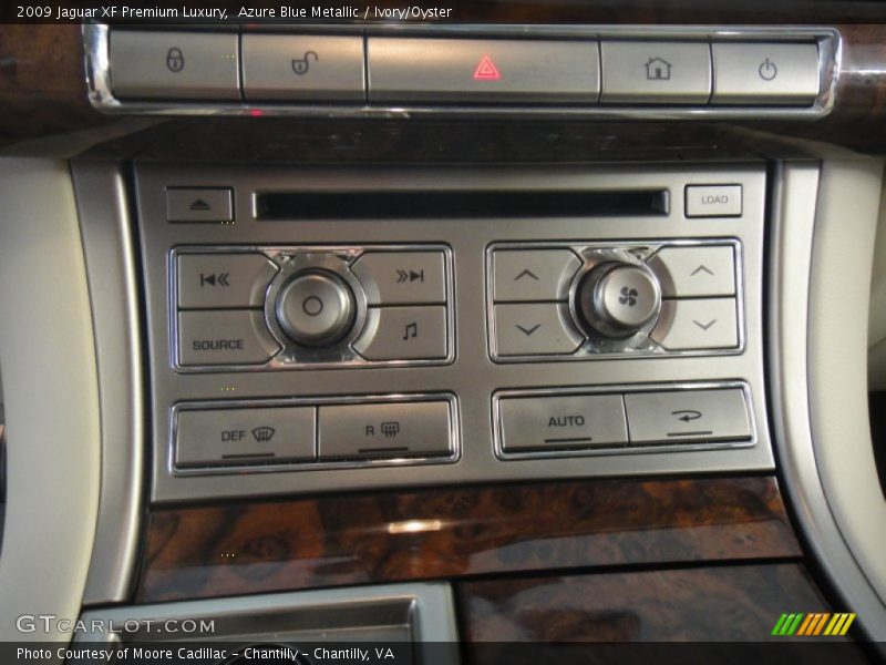 Azure Blue Metallic / Ivory/Oyster 2009 Jaguar XF Premium Luxury