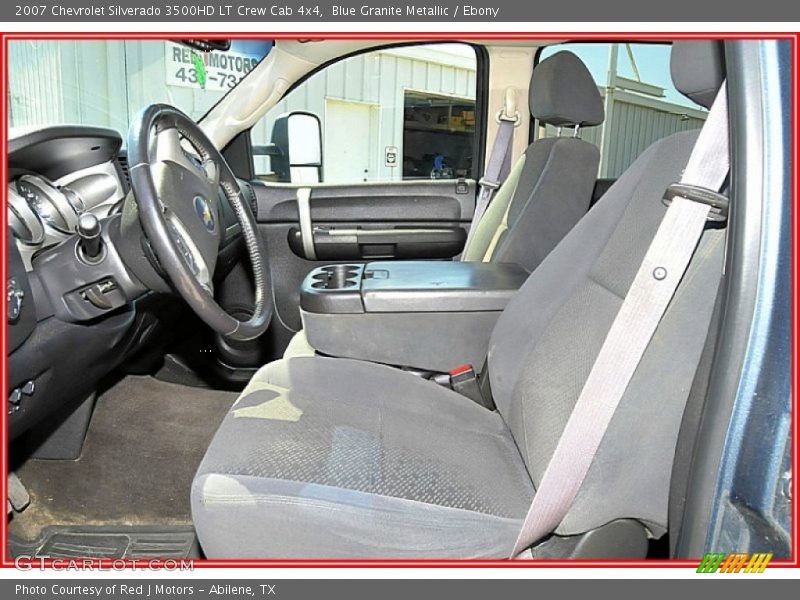 Blue Granite Metallic / Ebony 2007 Chevrolet Silverado 3500HD LT Crew Cab 4x4