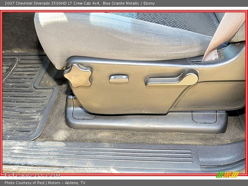 Blue Granite Metallic / Ebony 2007 Chevrolet Silverado 3500HD LT Crew Cab 4x4