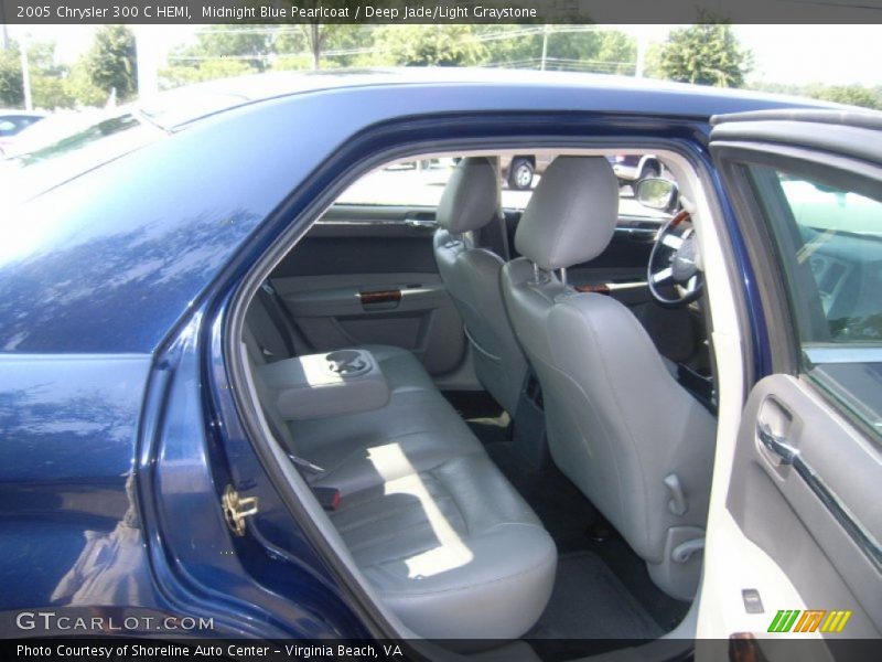 Midnight Blue Pearlcoat / Deep Jade/Light Graystone 2005 Chrysler 300 C HEMI