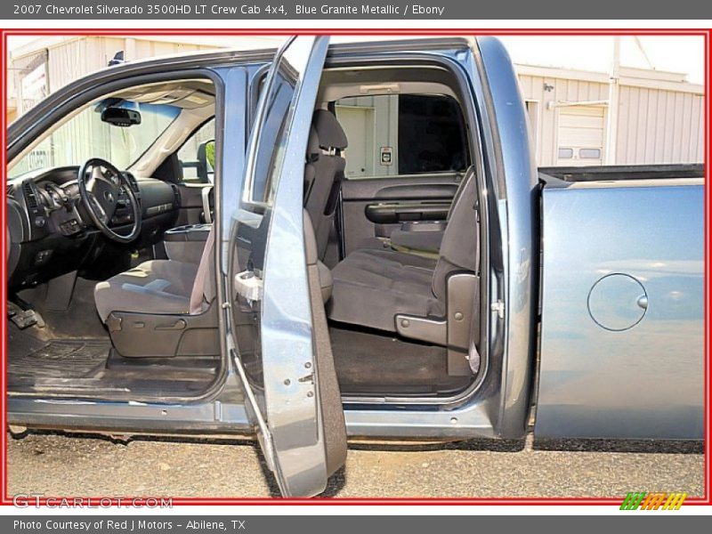 Blue Granite Metallic / Ebony 2007 Chevrolet Silverado 3500HD LT Crew Cab 4x4