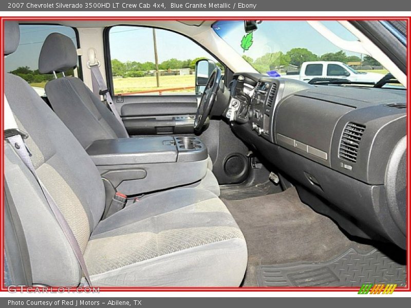 Blue Granite Metallic / Ebony 2007 Chevrolet Silverado 3500HD LT Crew Cab 4x4