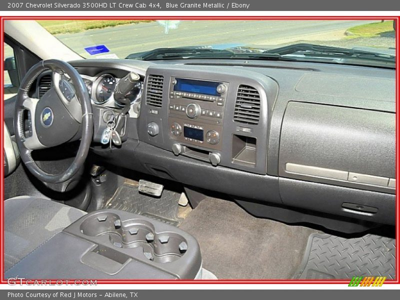 Blue Granite Metallic / Ebony 2007 Chevrolet Silverado 3500HD LT Crew Cab 4x4