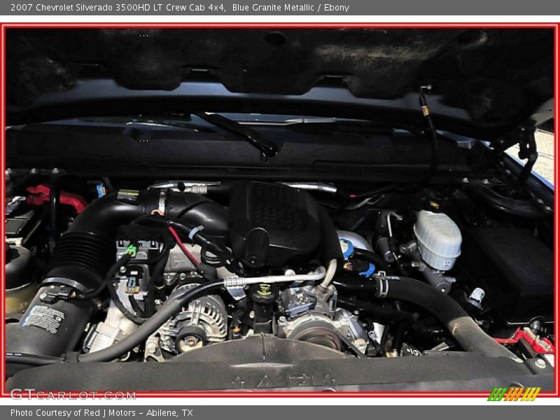 Blue Granite Metallic / Ebony 2007 Chevrolet Silverado 3500HD LT Crew Cab 4x4