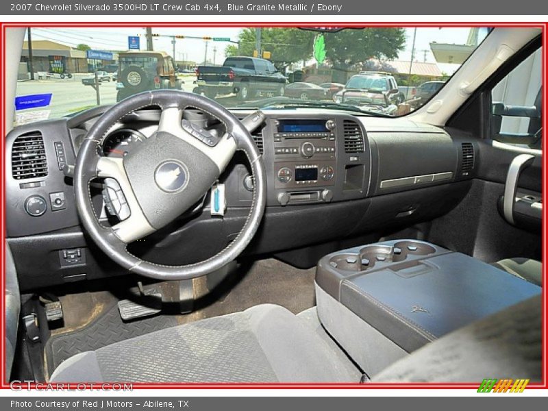 Blue Granite Metallic / Ebony 2007 Chevrolet Silverado 3500HD LT Crew Cab 4x4