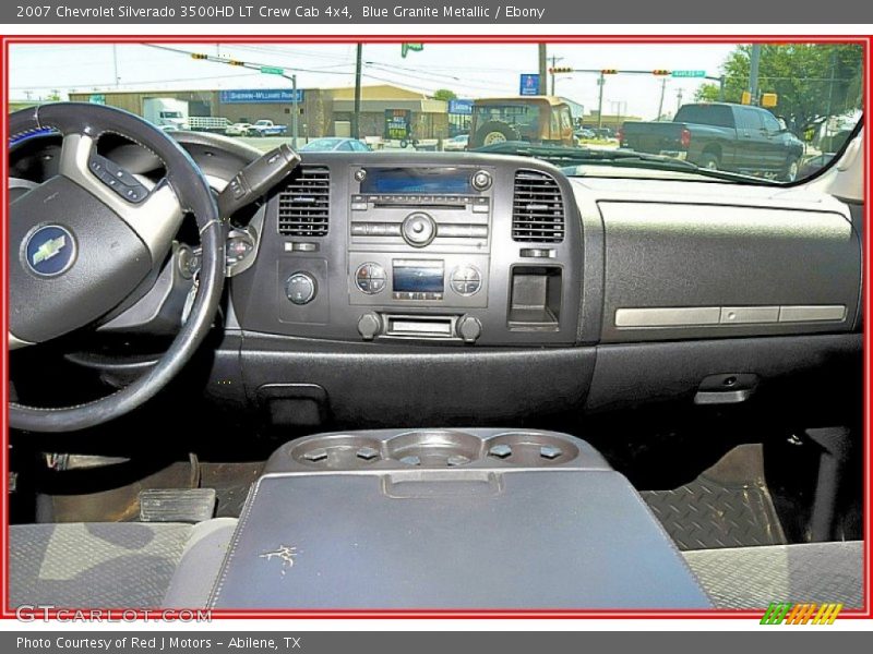 Blue Granite Metallic / Ebony 2007 Chevrolet Silverado 3500HD LT Crew Cab 4x4