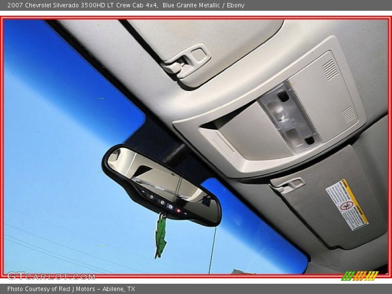 Blue Granite Metallic / Ebony 2007 Chevrolet Silverado 3500HD LT Crew Cab 4x4