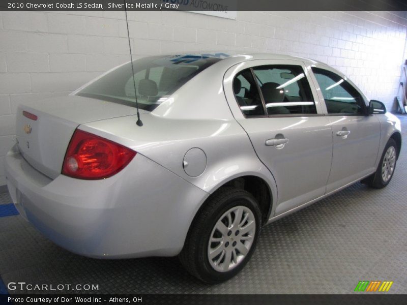 Silver Ice Metallic / Gray 2010 Chevrolet Cobalt LS Sedan