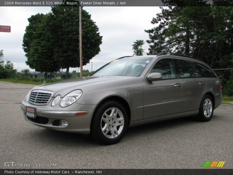 Pewter Silver Metallic / Ash 2004 Mercedes-Benz E 320 4Matic Wagon