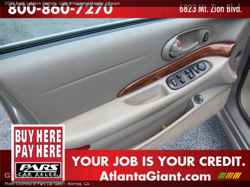 Light Bronzemist Metallic / Taupe 2001 Buick LeSabre Custom