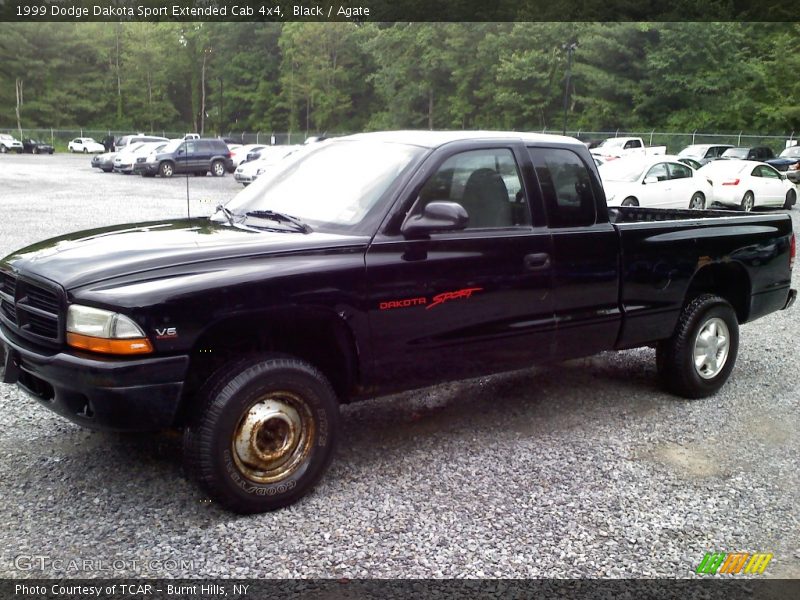 Black / Agate 1999 Dodge Dakota Sport Extended Cab 4x4