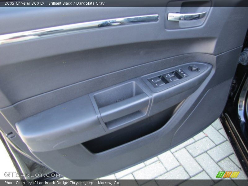 Brilliant Black / Dark Slate Gray 2009 Chrysler 300 LX