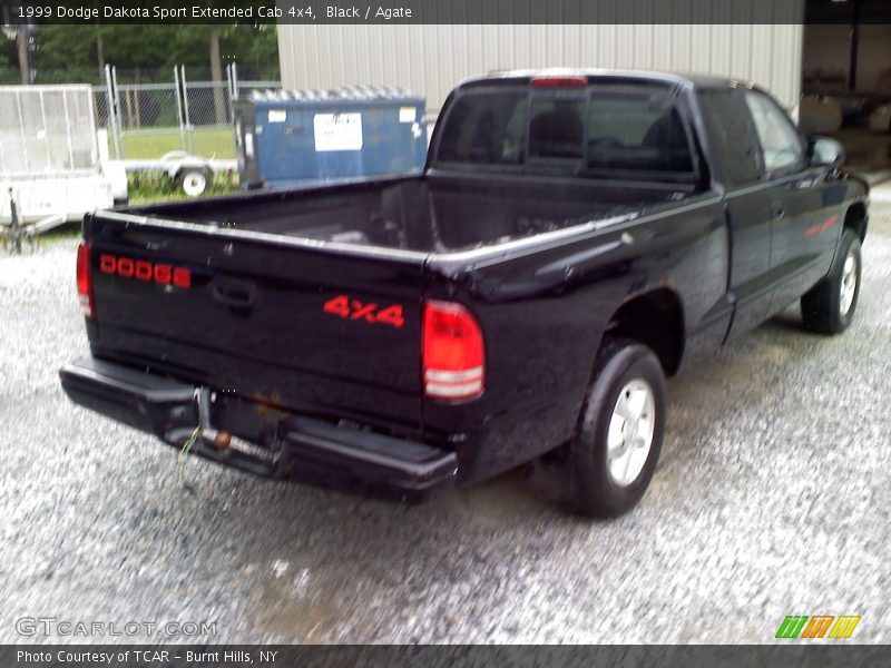 Black / Agate 1999 Dodge Dakota Sport Extended Cab 4x4