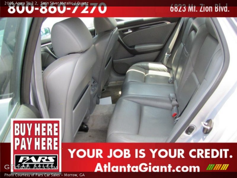 Satin Silver Metallic / Quartz 2005 Acura TL 3.2