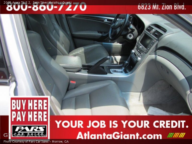 Satin Silver Metallic / Quartz 2005 Acura TL 3.2