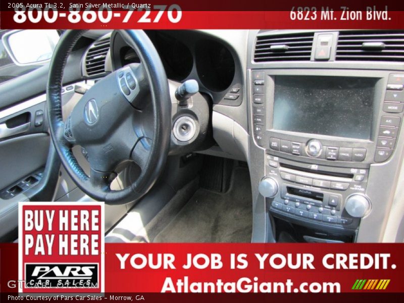 Satin Silver Metallic / Quartz 2005 Acura TL 3.2