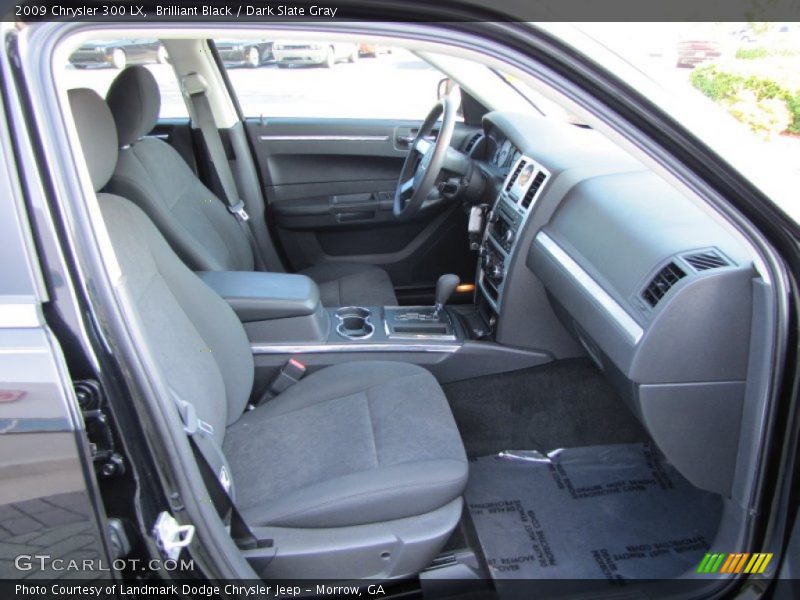 Brilliant Black / Dark Slate Gray 2009 Chrysler 300 LX