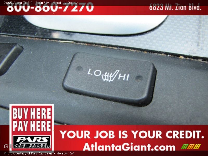 Satin Silver Metallic / Quartz 2005 Acura TL 3.2