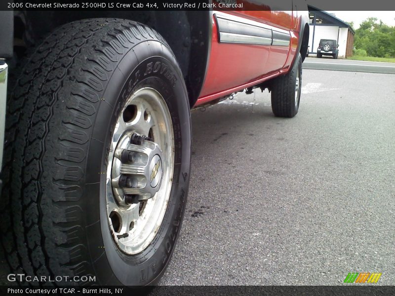 Victory Red / Dark Charcoal 2006 Chevrolet Silverado 2500HD LS Crew Cab 4x4