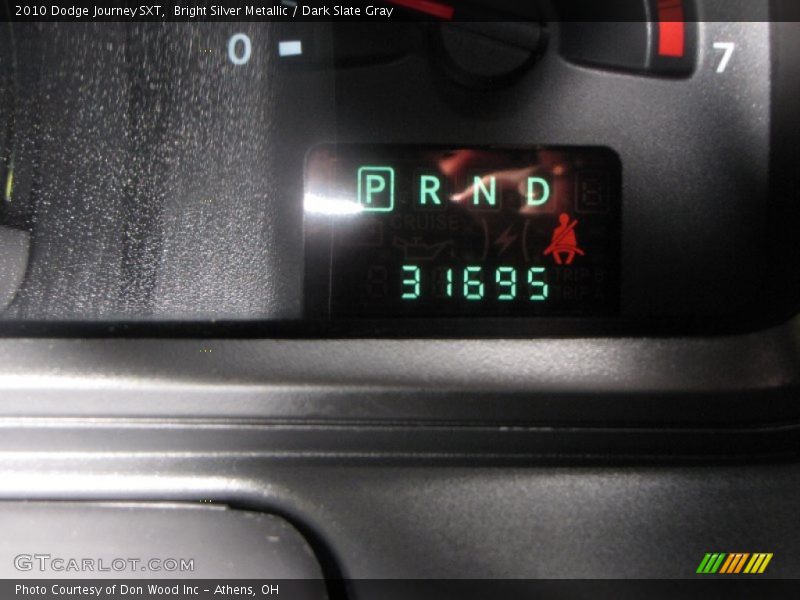 Bright Silver Metallic / Dark Slate Gray 2010 Dodge Journey SXT