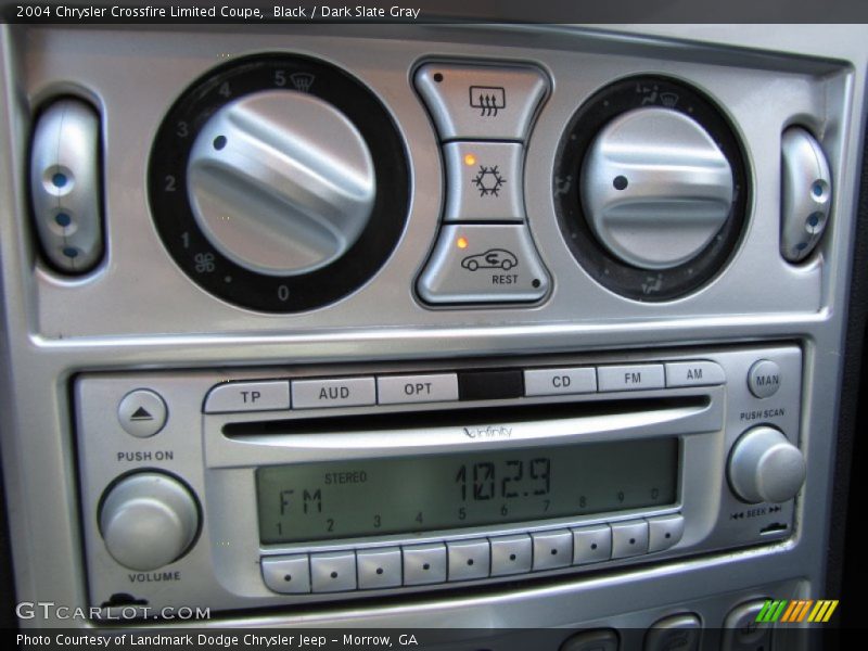 Black / Dark Slate Gray 2004 Chrysler Crossfire Limited Coupe