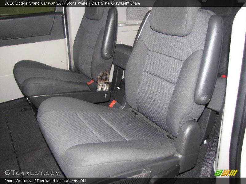 Stone White / Dark Slate Gray/Light Shale 2010 Dodge Grand Caravan SXT