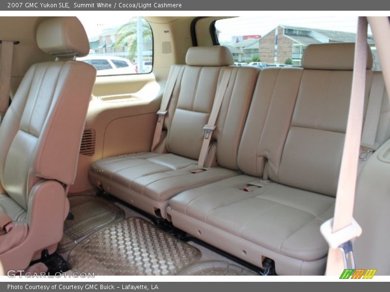  2007 Yukon SLE Cocoa/Light Cashmere Interior