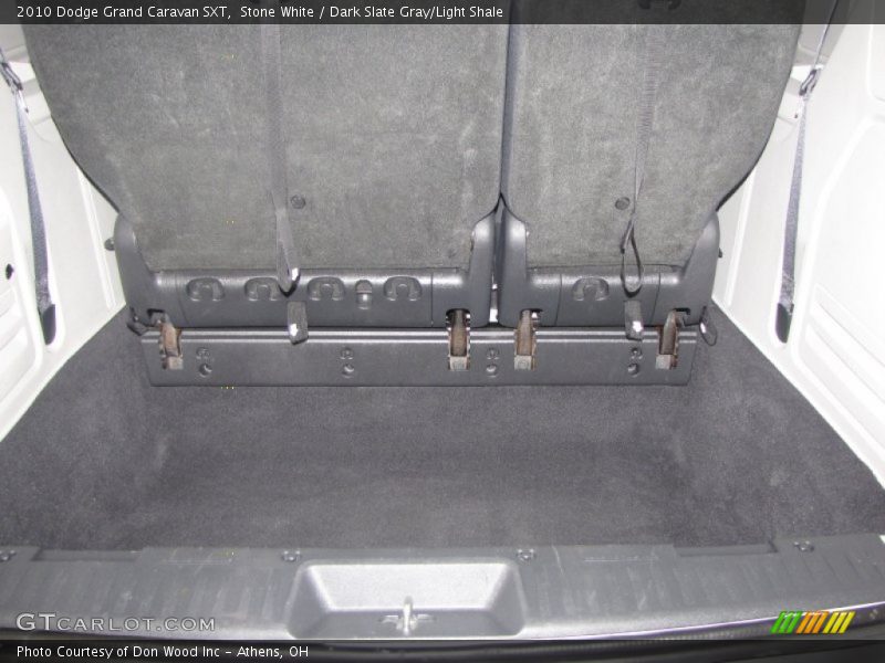 Stone White / Dark Slate Gray/Light Shale 2010 Dodge Grand Caravan SXT