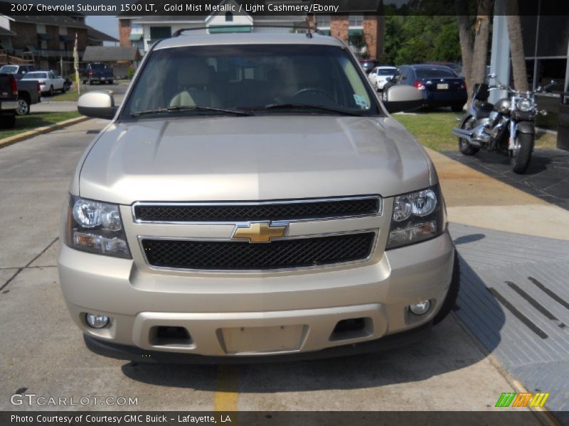 Gold Mist Metallic / Light Cashmere/Ebony 2007 Chevrolet Suburban 1500 LT