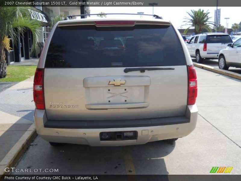 Gold Mist Metallic / Light Cashmere/Ebony 2007 Chevrolet Suburban 1500 LT