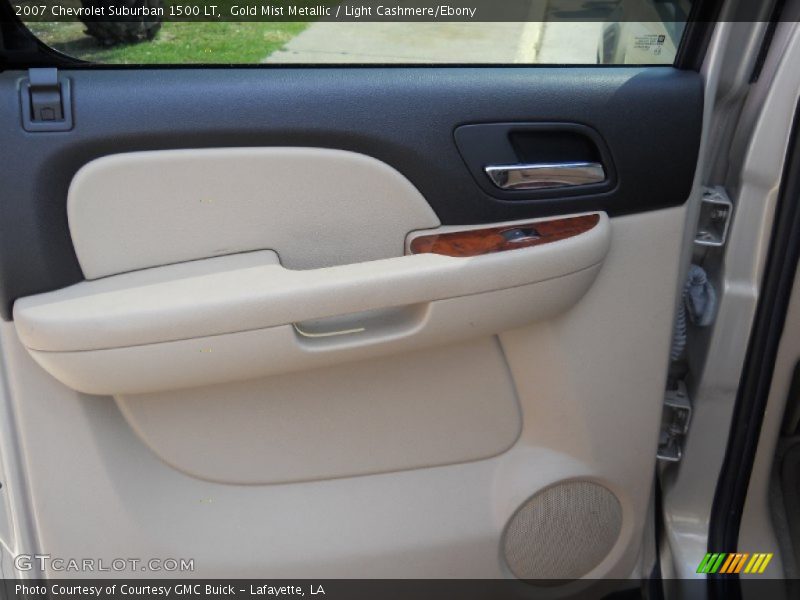 Gold Mist Metallic / Light Cashmere/Ebony 2007 Chevrolet Suburban 1500 LT