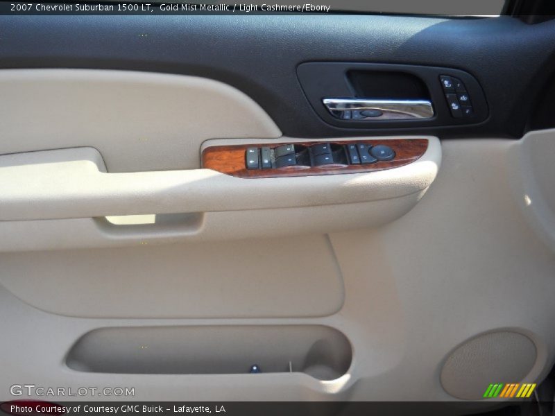 Gold Mist Metallic / Light Cashmere/Ebony 2007 Chevrolet Suburban 1500 LT