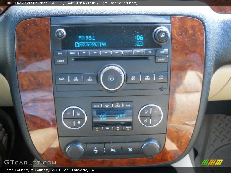 Gold Mist Metallic / Light Cashmere/Ebony 2007 Chevrolet Suburban 1500 LT