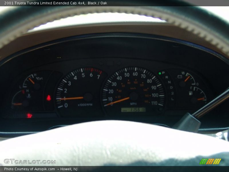 Black / Oak 2001 Toyota Tundra Limited Extended Cab 4x4