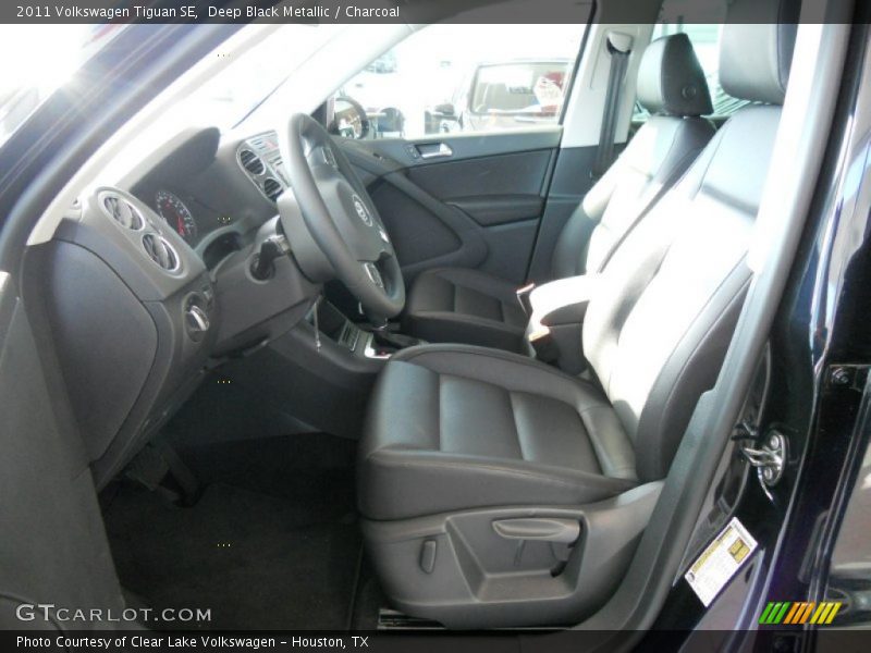  2011 Tiguan SE Charcoal Interior
