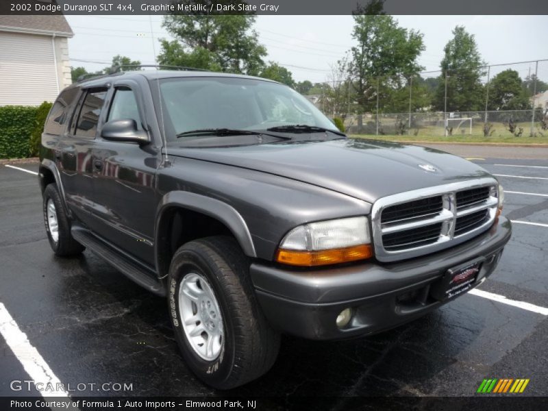 Graphite Metallic / Dark Slate Gray 2002 Dodge Durango SLT 4x4