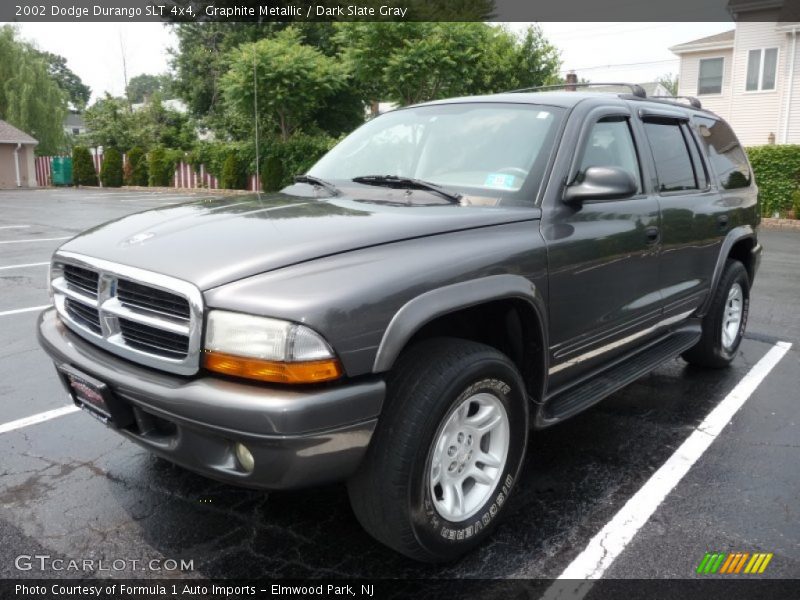 Graphite Metallic / Dark Slate Gray 2002 Dodge Durango SLT 4x4