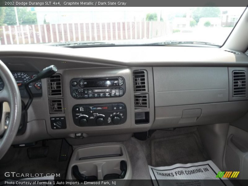 Graphite Metallic / Dark Slate Gray 2002 Dodge Durango SLT 4x4