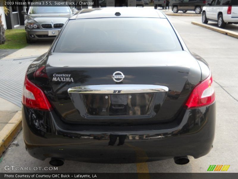 Super Black / Charcoal 2009 Nissan Maxima 3.5 S