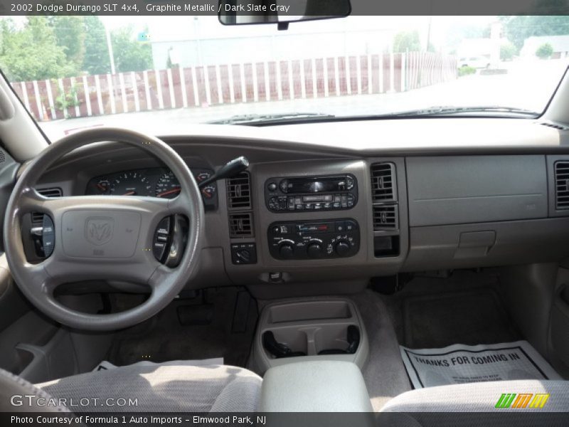 Graphite Metallic / Dark Slate Gray 2002 Dodge Durango SLT 4x4