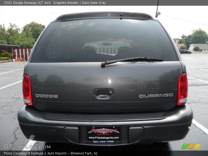 Graphite Metallic / Dark Slate Gray 2002 Dodge Durango SLT 4x4