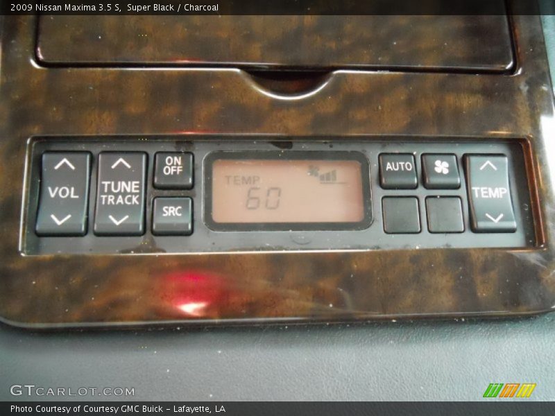 Super Black / Charcoal 2009 Nissan Maxima 3.5 S