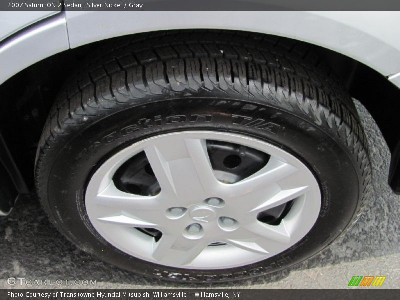 Silver Nickel / Gray 2007 Saturn ION 2 Sedan