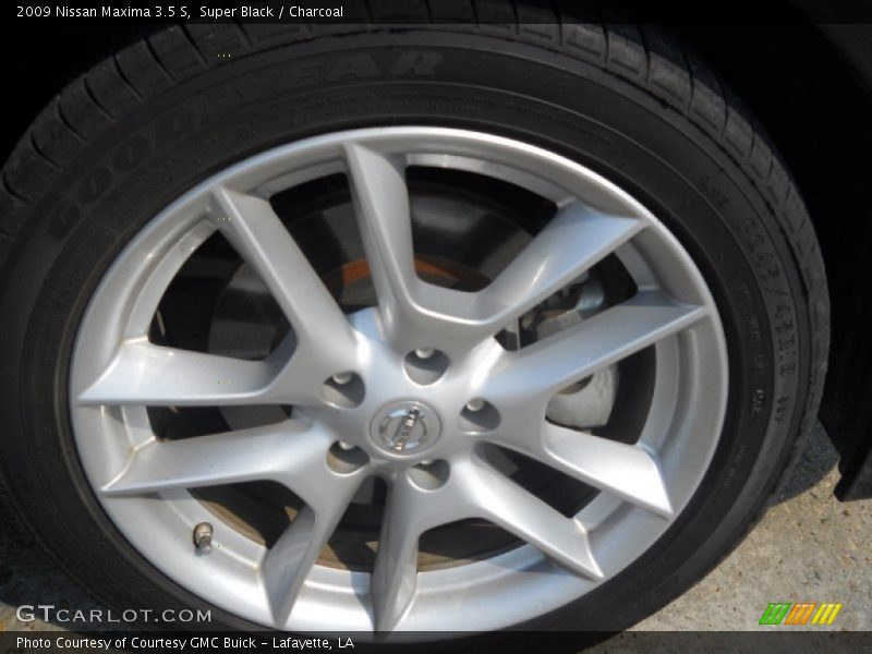 Super Black / Charcoal 2009 Nissan Maxima 3.5 S