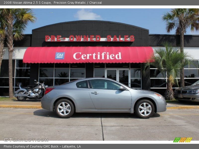 Precision Gray Metallic / Charcoal 2008 Nissan Altima 2.5 S Coupe