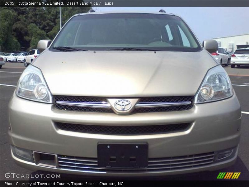 Desert Sand Mica / Taupe 2005 Toyota Sienna XLE Limited