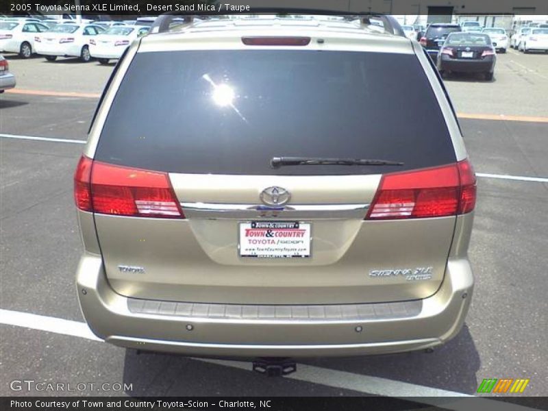 Desert Sand Mica / Taupe 2005 Toyota Sienna XLE Limited